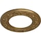 Ekena Millwork Blackthorn Ceiling Medallion (Fits Canopies up to 7 1/2"), 13 3/8"OD x 7 1/2"ID x 3/4"P, Pale Gold CM13BLPAS - alternate 4